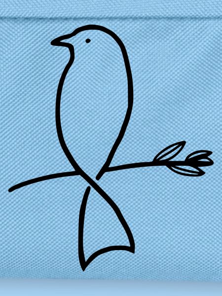 Vogel auf einem Ast
