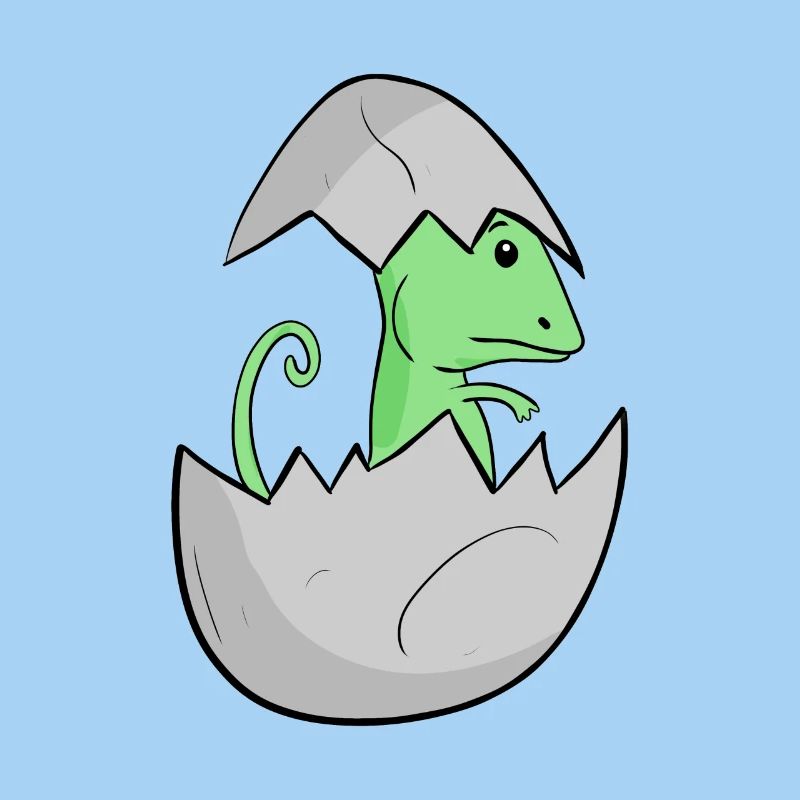 Bébé caméléon