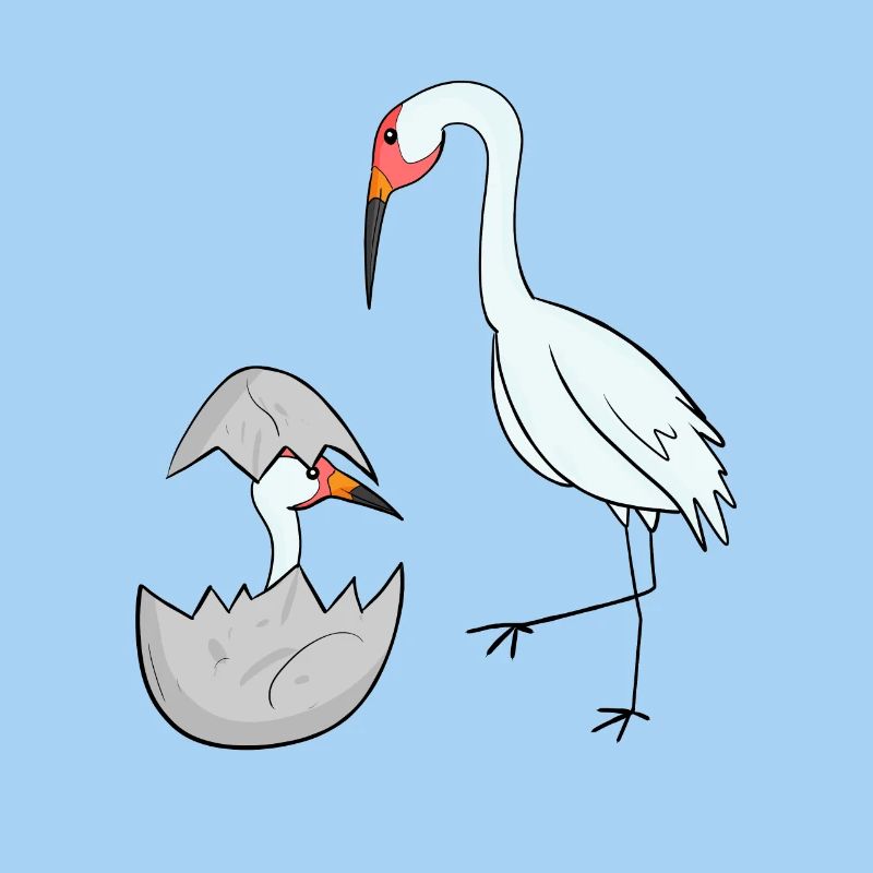 Grue avec grue pour bébé