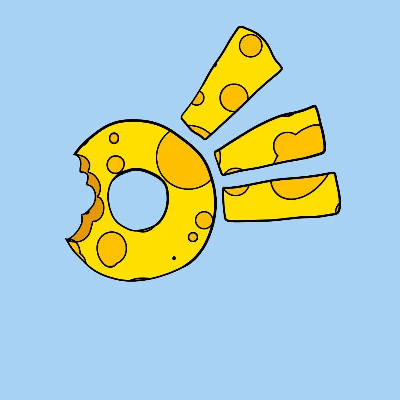 Symbole de la comète du fromage