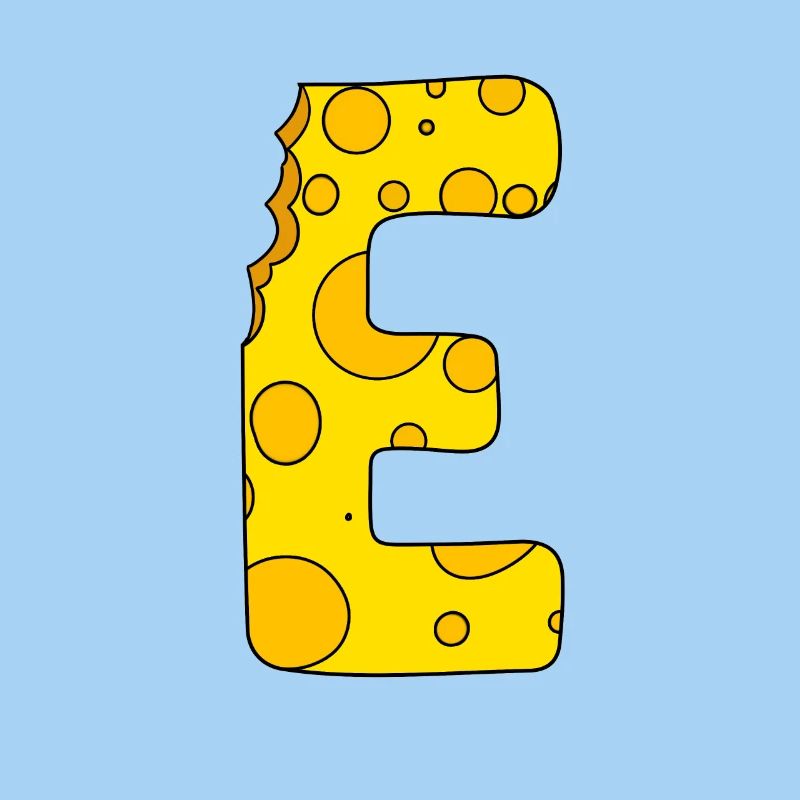 Letter E