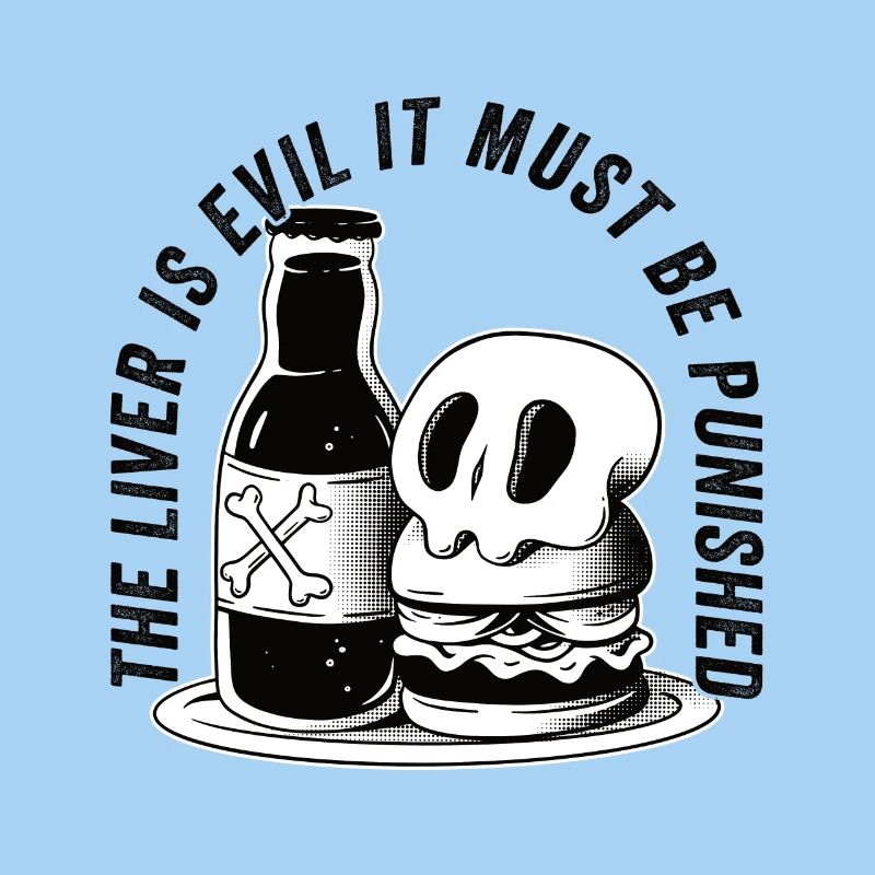 The liver is evil and is punished