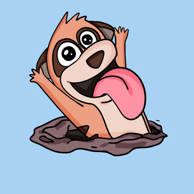 Câlin de suricate mignon