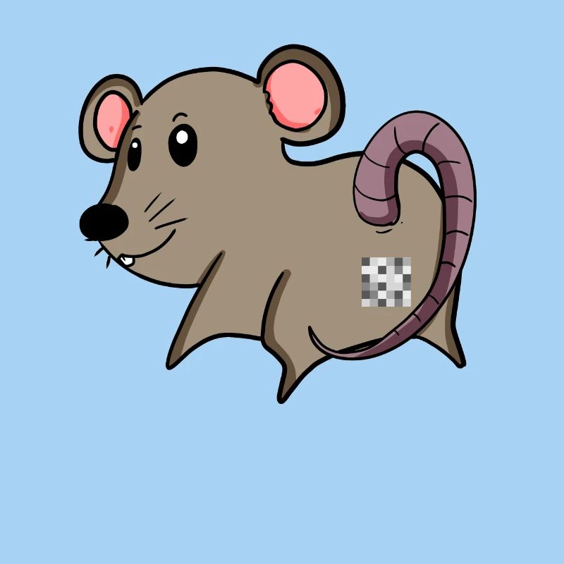 Maus Arsch - Maus Hintern