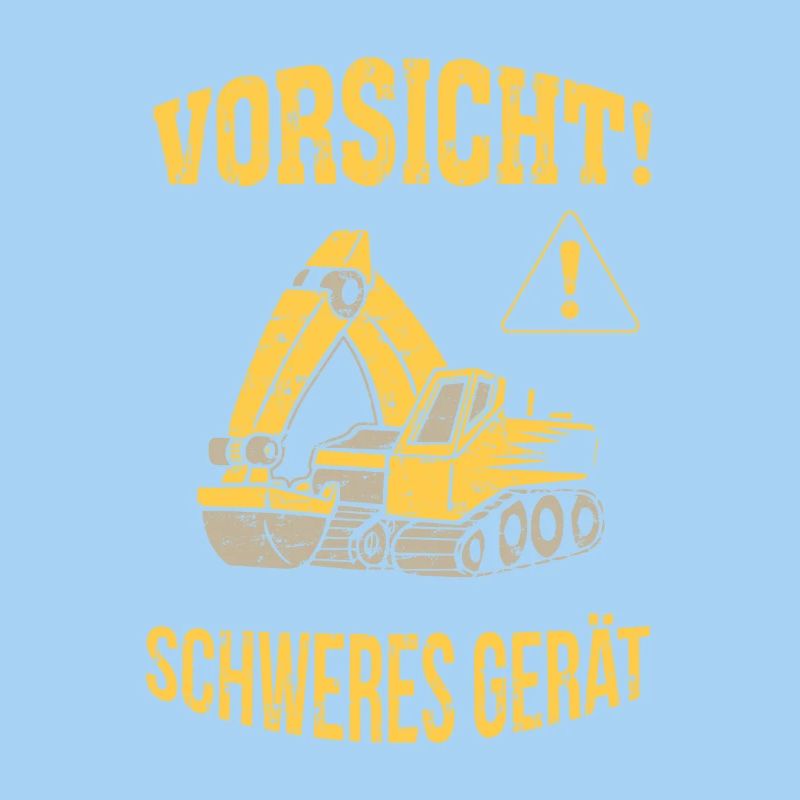 Bagger Baggerfahrer Baugeräteführer Schweres Gerät