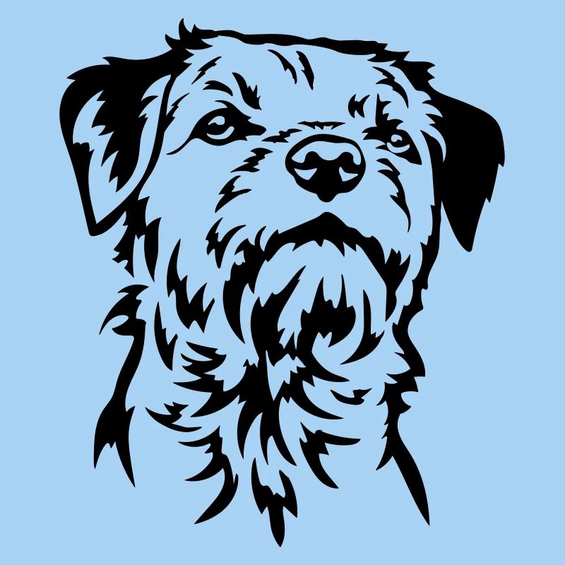 Border Terrier Head