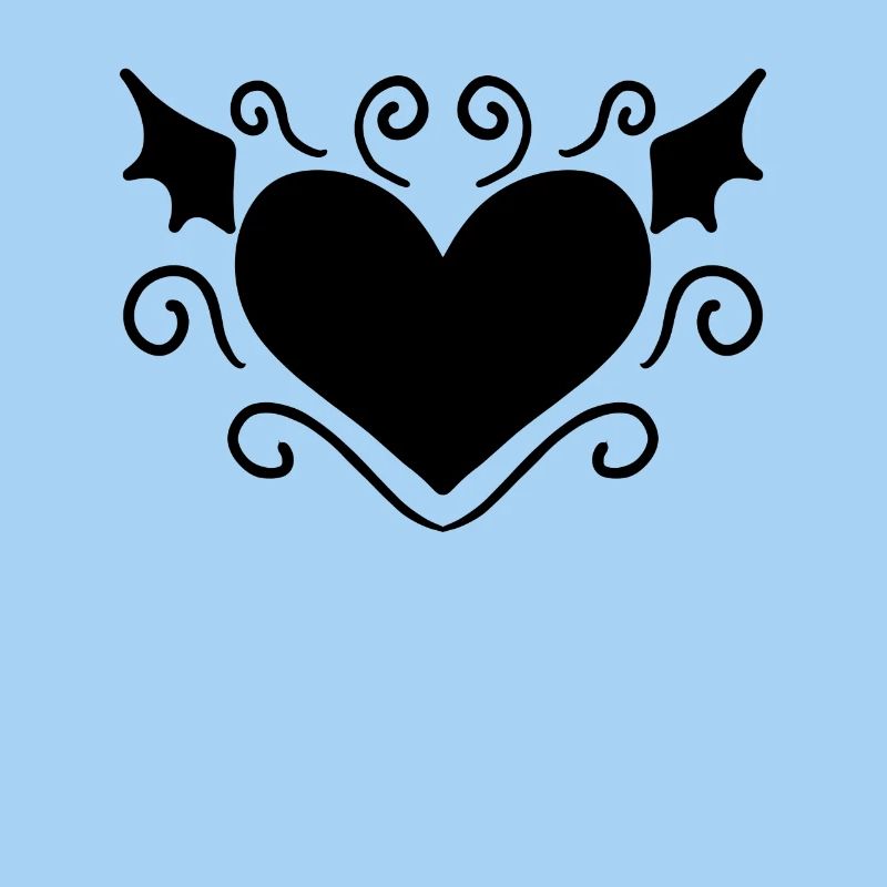 Herz Schwarz