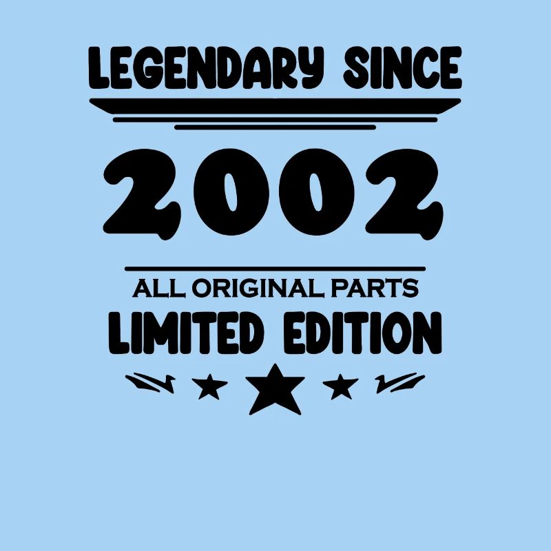 2002 - Né 2002 - Année de construction 2002