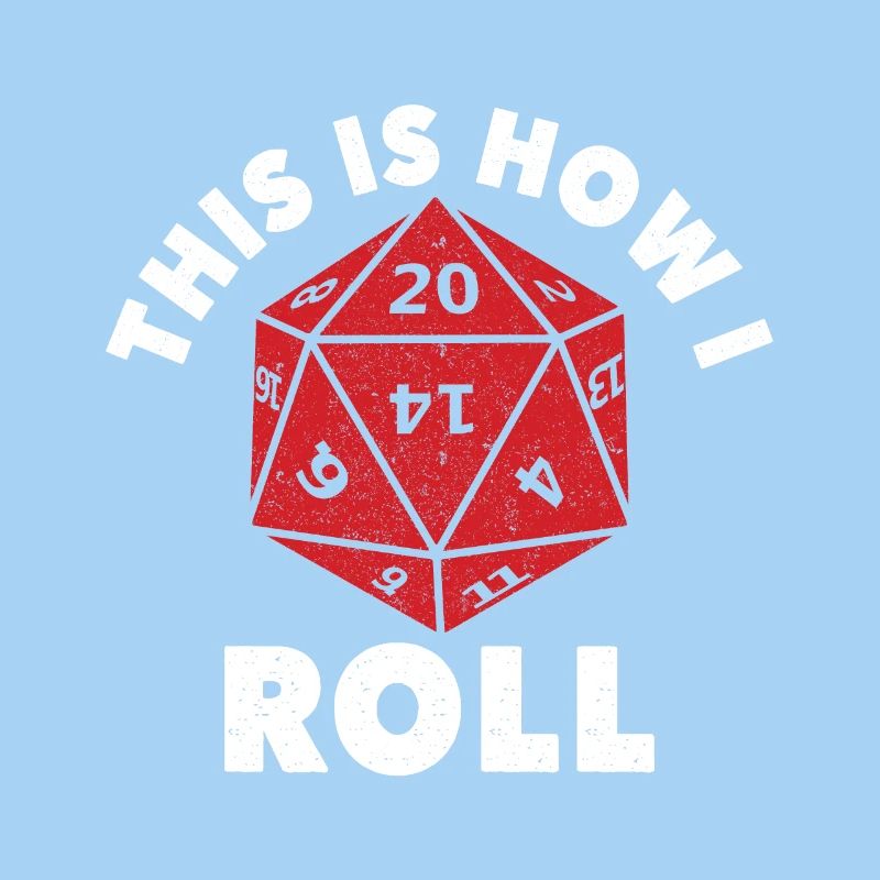 Dungeons Dice RPG Dragons C’EST COMME ÇA QUE JE ROULE