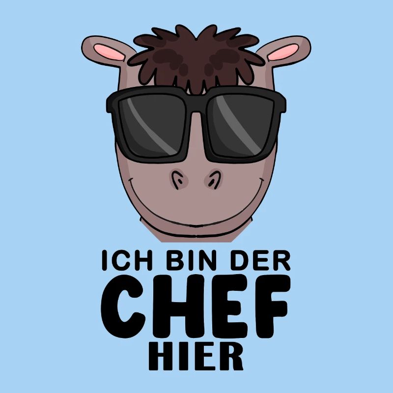 Cool Pferd Chef Spruch