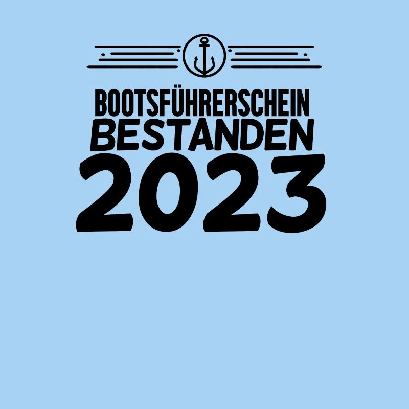 Bootsführerschein 2023 Motorboot Geschenk
