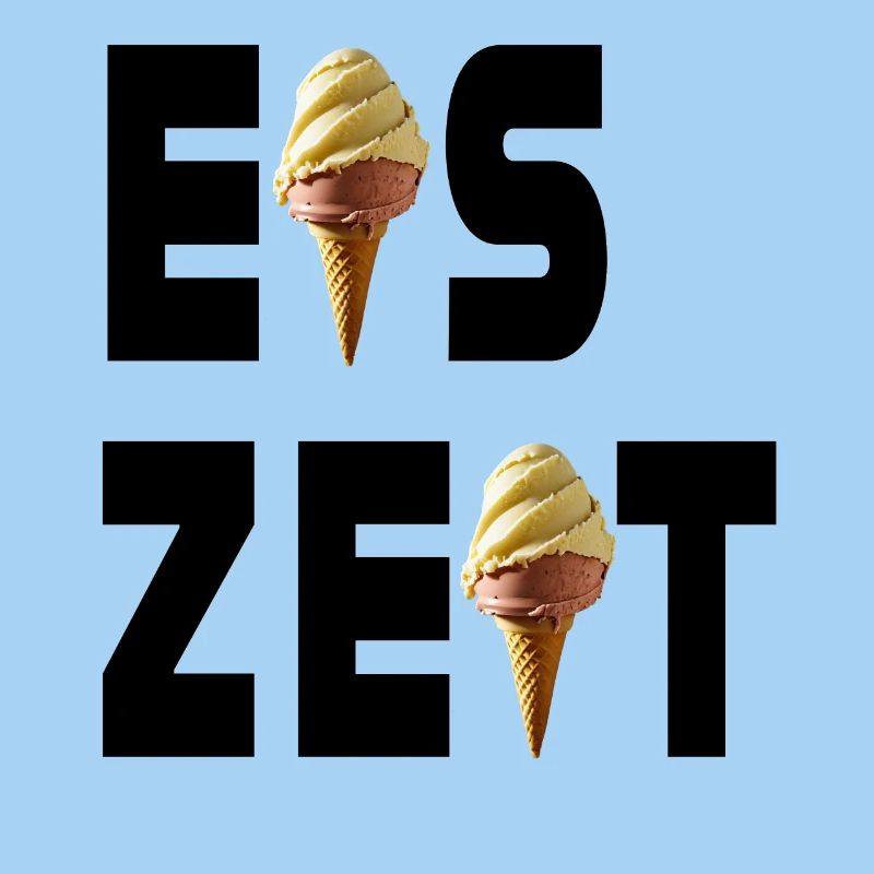 Eiszeit mit Eis