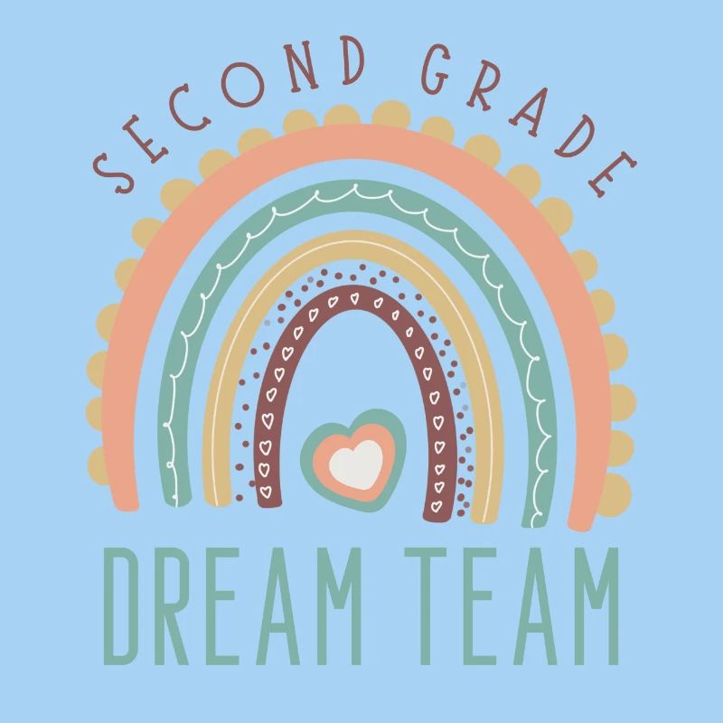 Second Grade Dream Team Retro Back To School