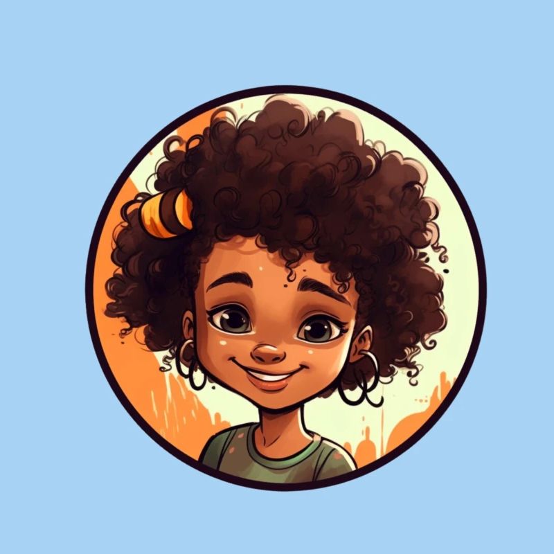 Lebendige Comic-Charakter Illustration
