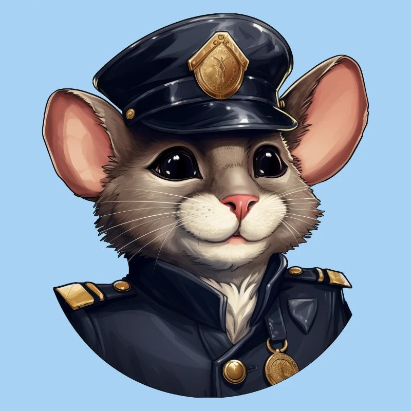 Mäuse Polizist