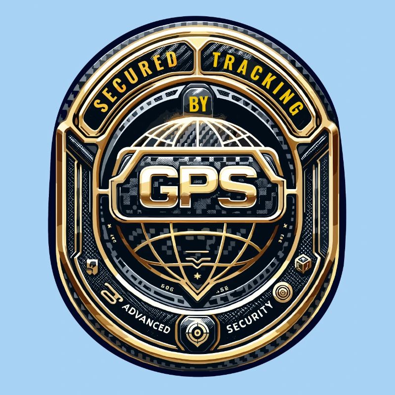 GPS-Tracking Warnaufkleber