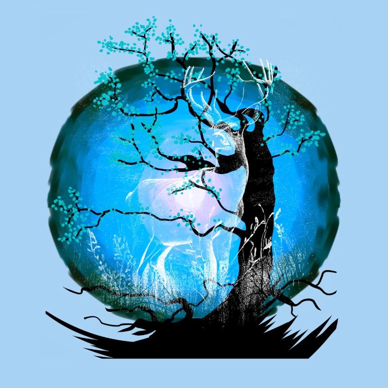 Tree, Nature, Deer, Deer, Forest Animals, Wild Roebuck