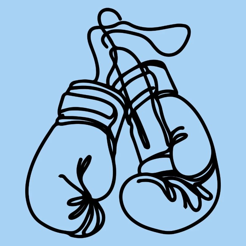 Boxing Gloves Sketch