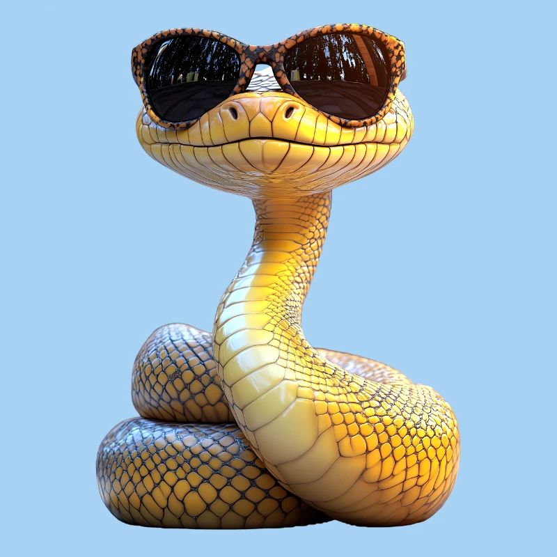 Serpent Python Cobra Mamba Serpent à sonnettes Serpent