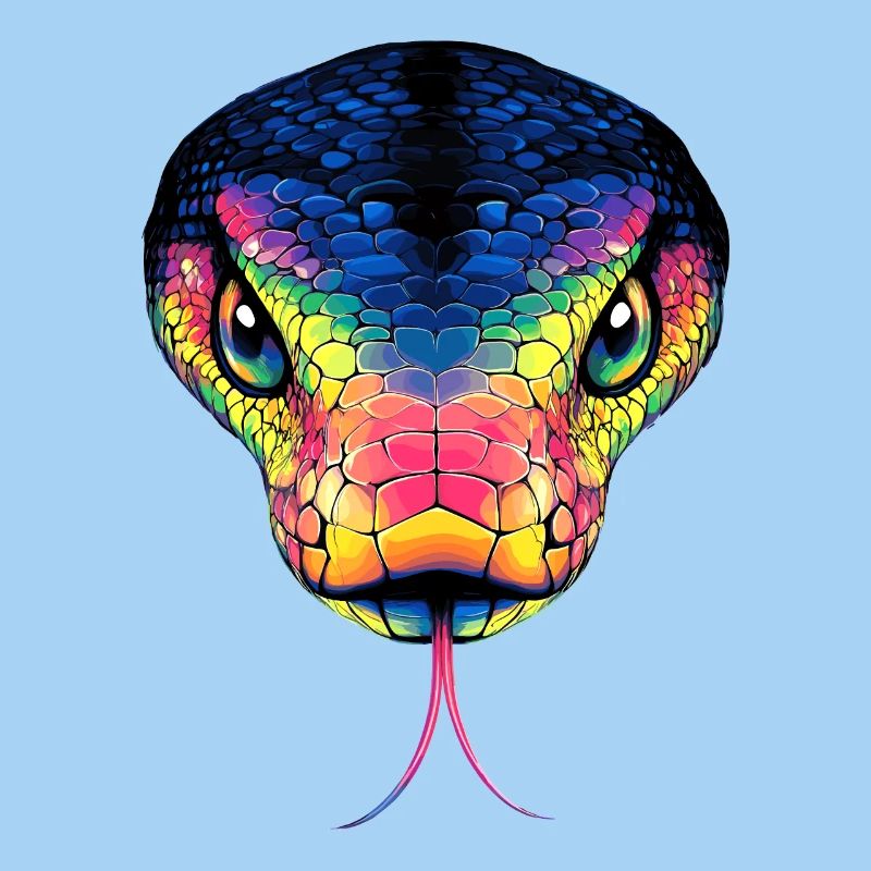 Serpent Python Cobra Mamba Serpent à sonnettes Serpent