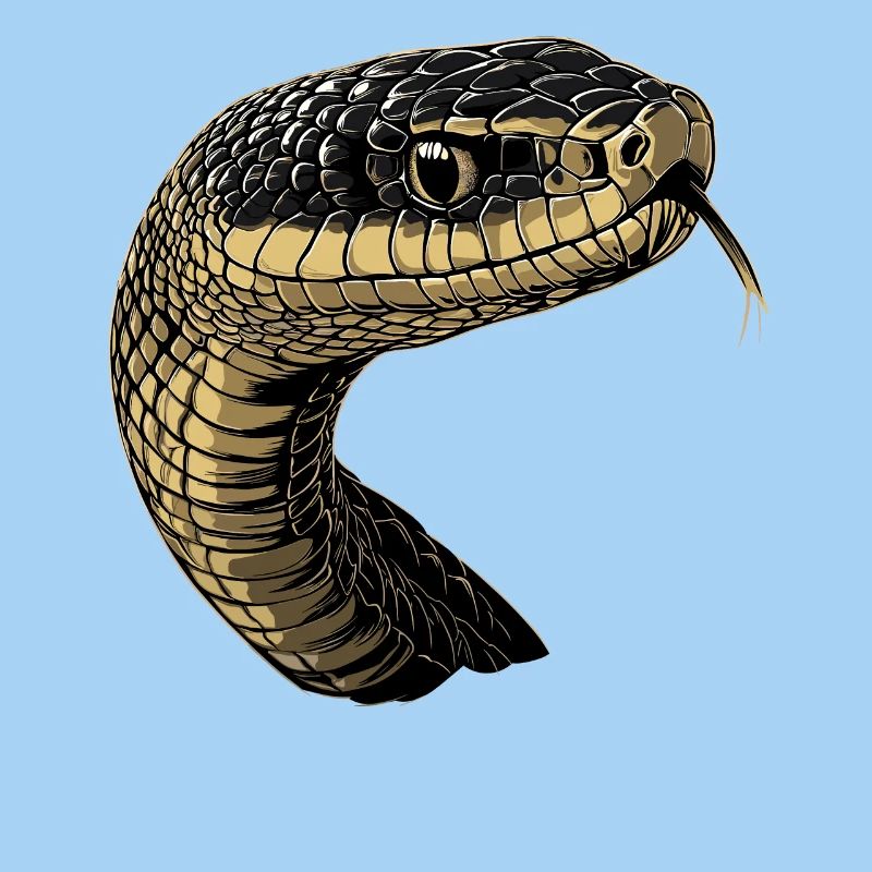 Serpent Python Cobra Mamba Serpent à sonnettes Serpent