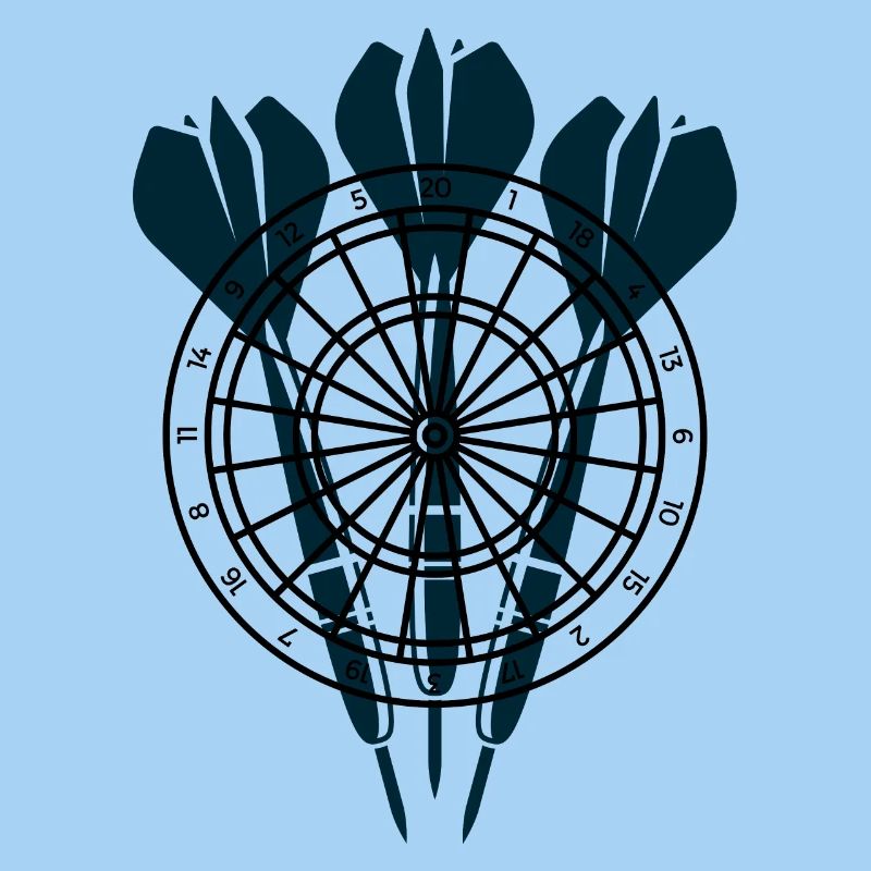 Trois flèches devant la cible