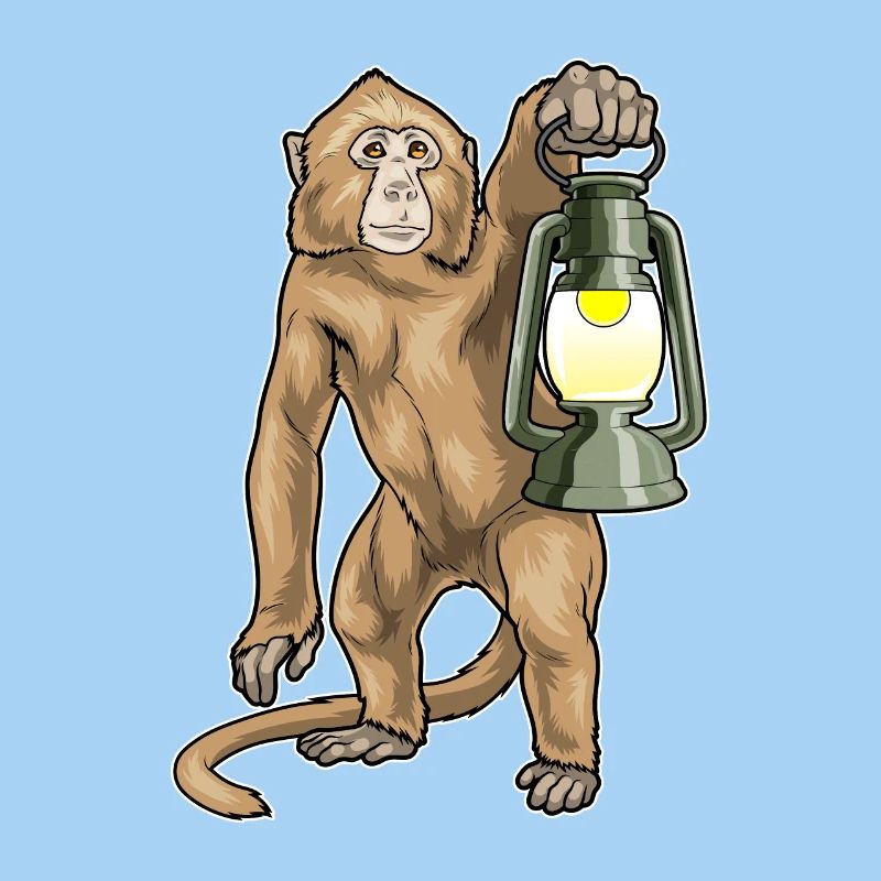 Monkey Lantern