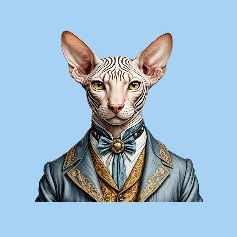 Sphynx élégant