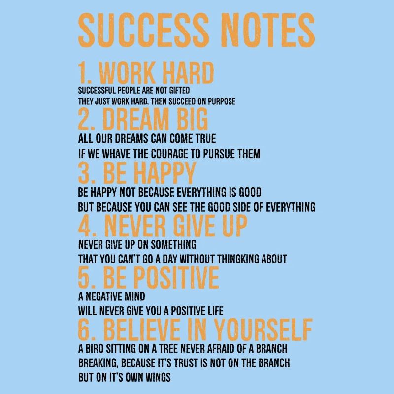 Success Notes
