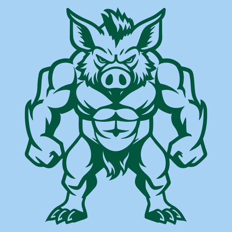 Wildschwein Comic