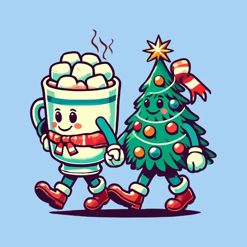 Joyeux Noël Style Rétro