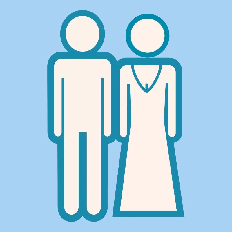 Wedding couple