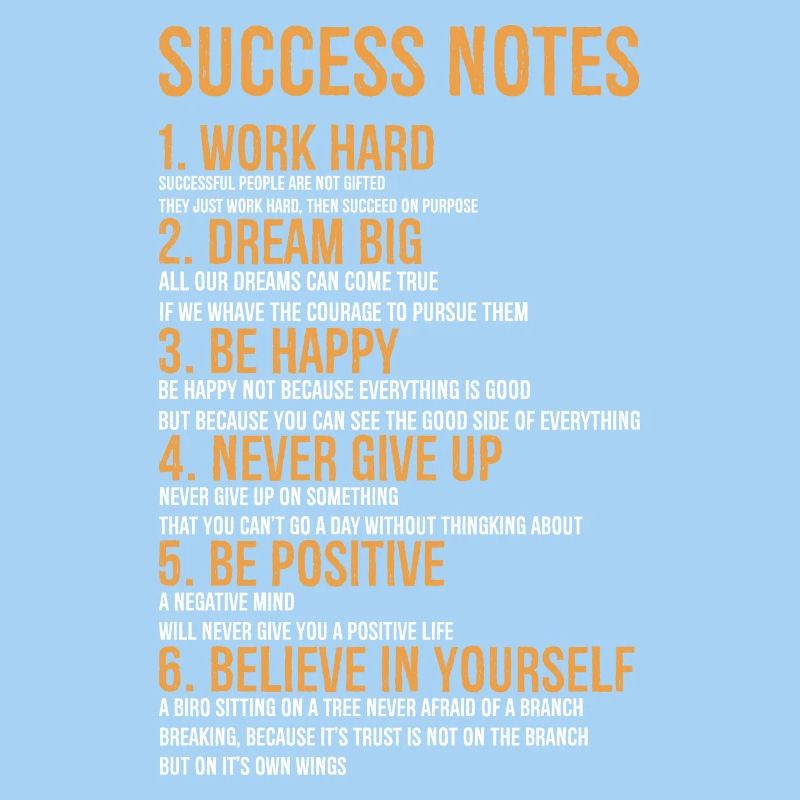 success notes