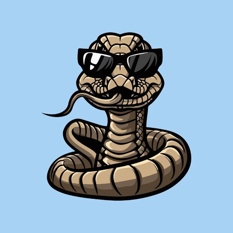 Snake Cobra Comic Cool