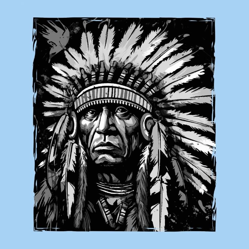Crâne de chef indien Apache