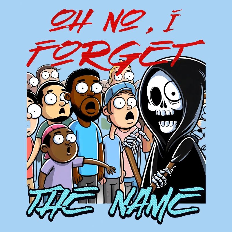 Sensenmann im Meme-Mob