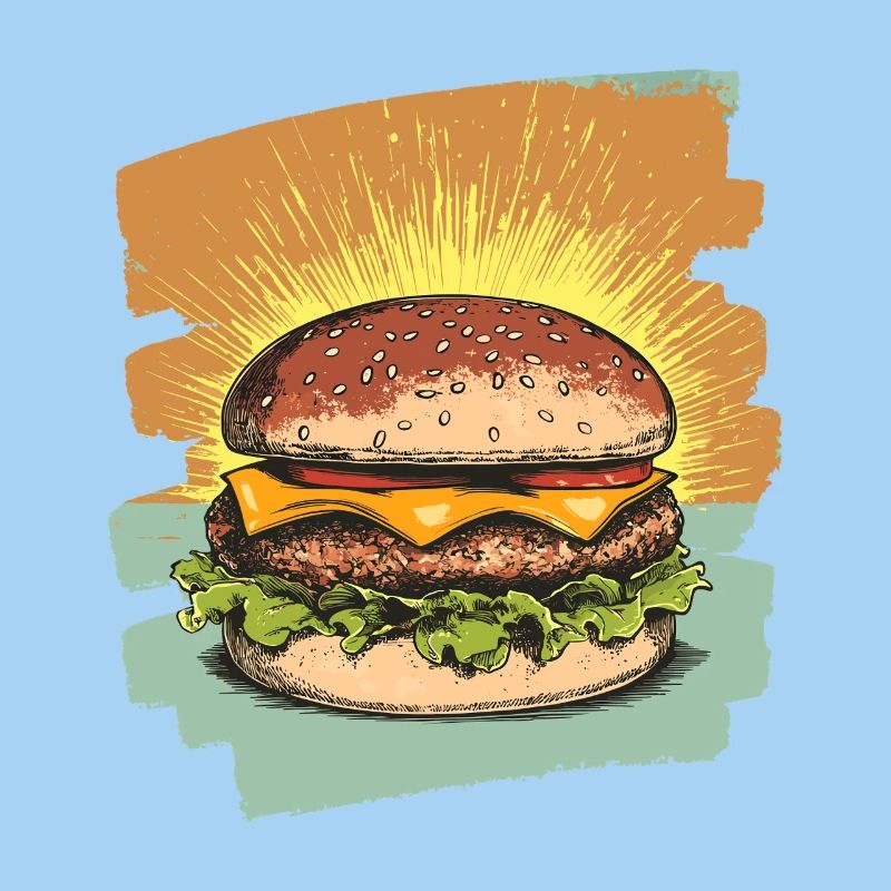 Burger Retro