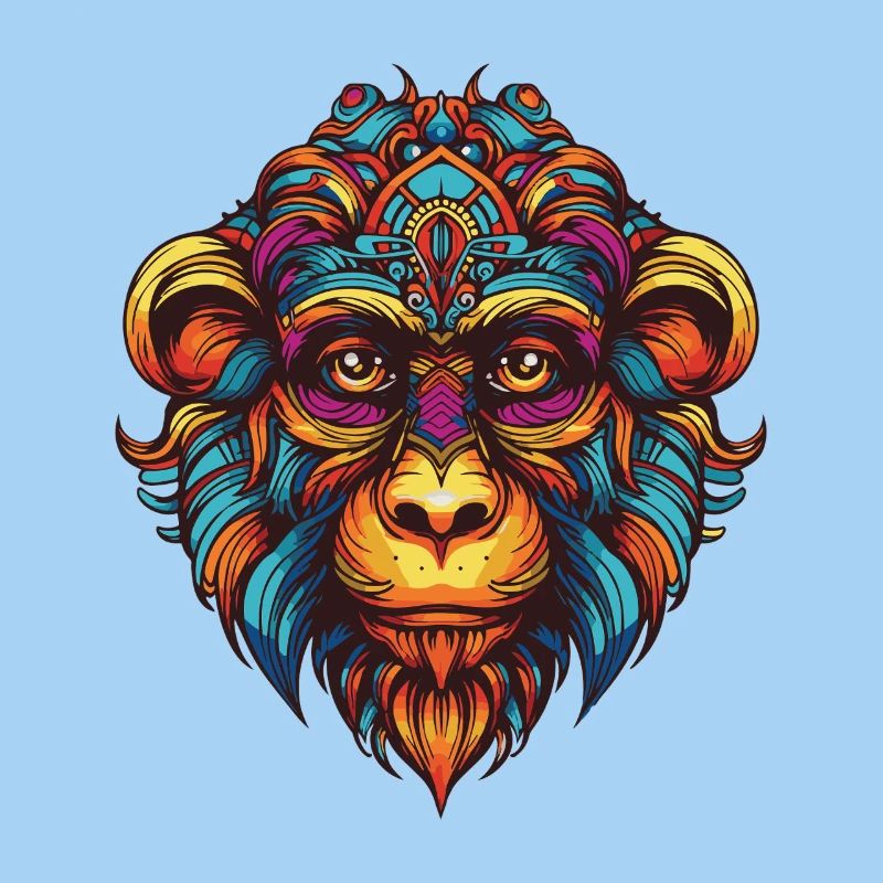 Monkey Portrait