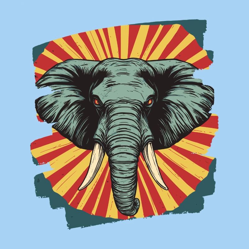 Elephant Retro