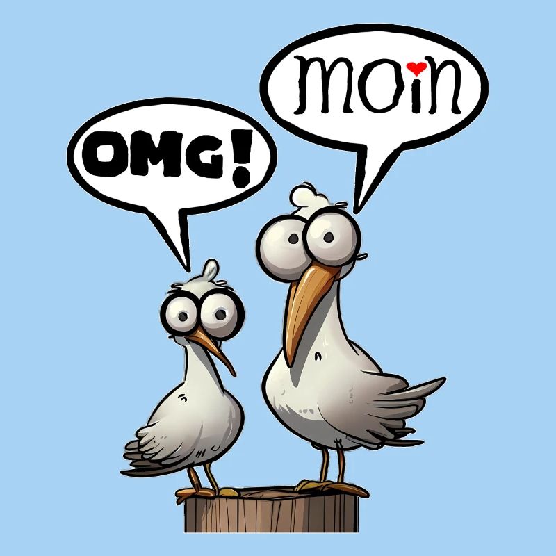 Les mouettes de Bäädden - Mouette omg moin