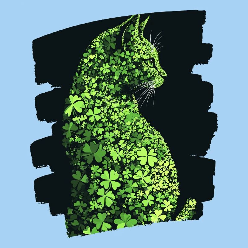 St. Patrick's Day Cat
