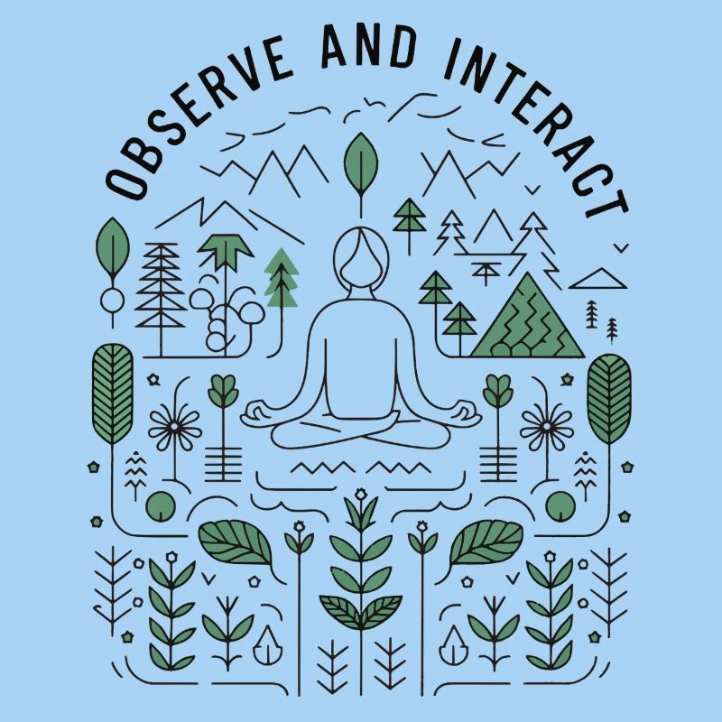 Observe and Interact - Mindful Nature Design