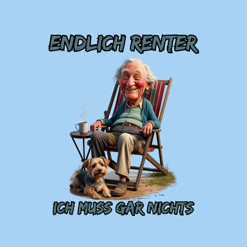 Finally a pensioner-I don't have to do anything