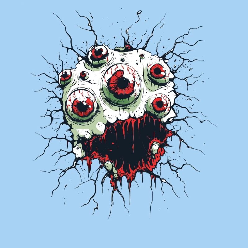 Œil de la terreur – Un monstre perce
