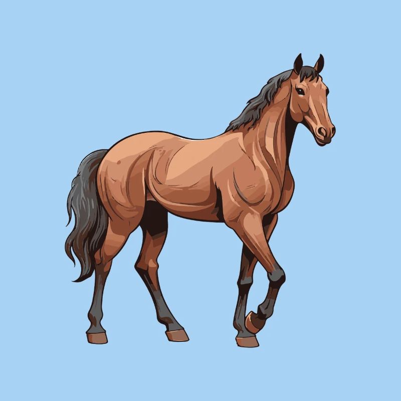 Pferd Tier