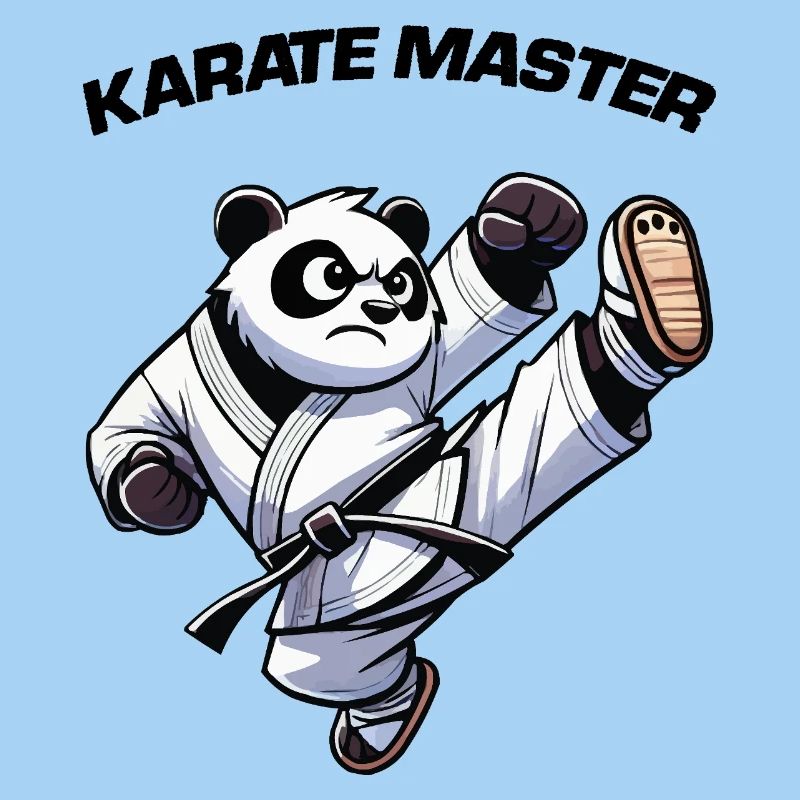 pandabär karate