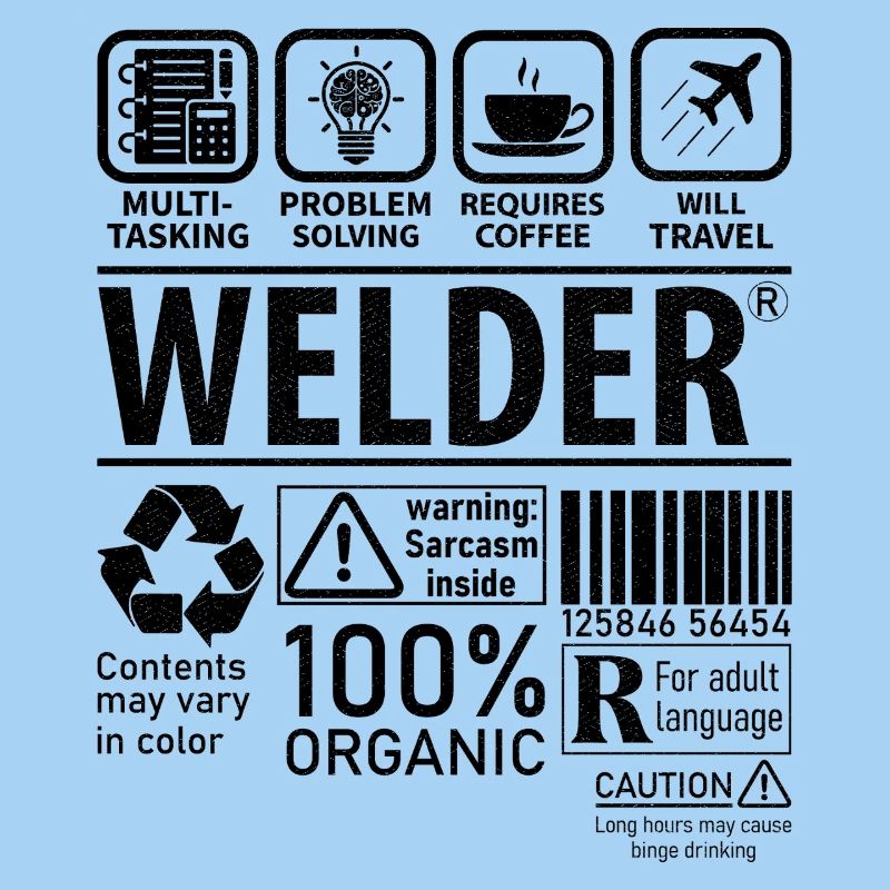 Welder multi tasking problem solving requires