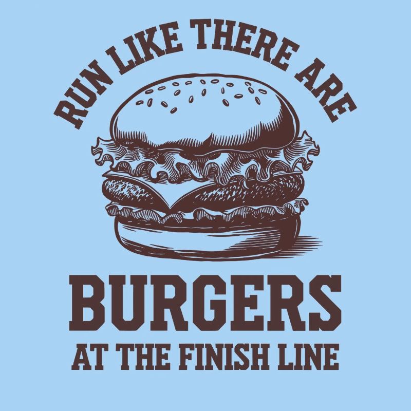 Run like a marathon runner when Burger reaches the finish line