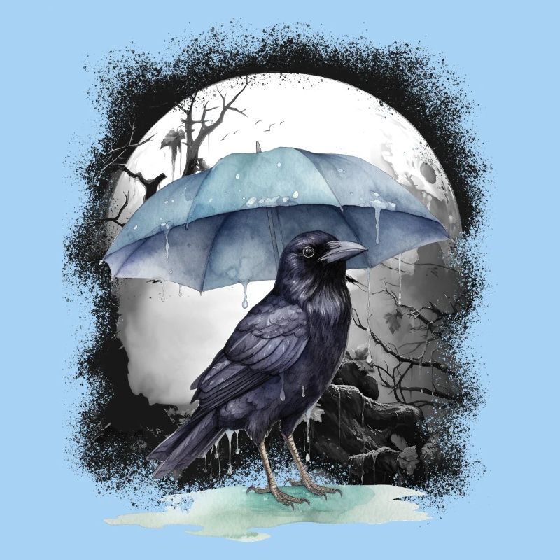 Crow Crows Raven Raven Mystical Halloween