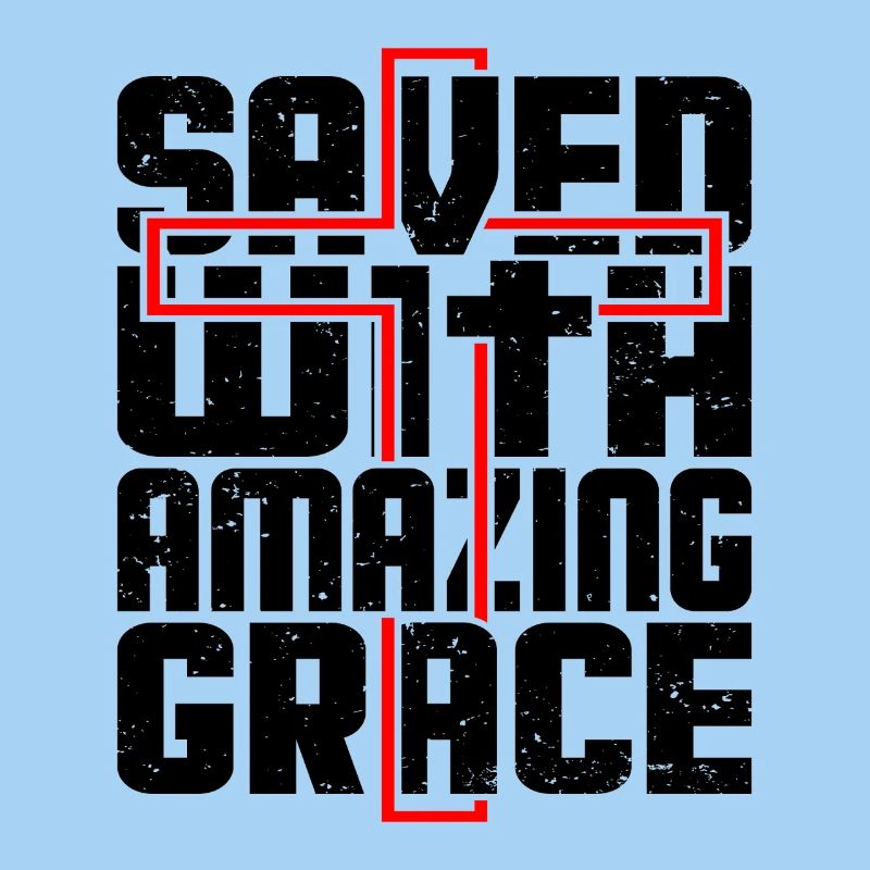 Saved with amazing grace